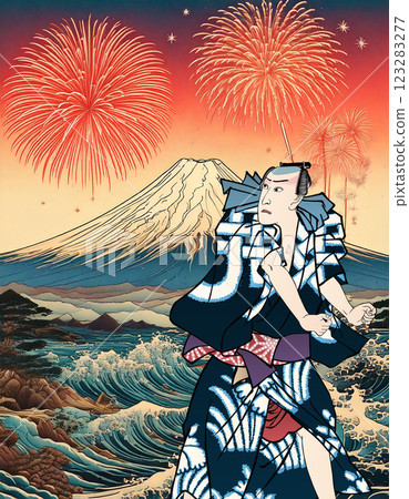 與煙火共舞的男人 123283277