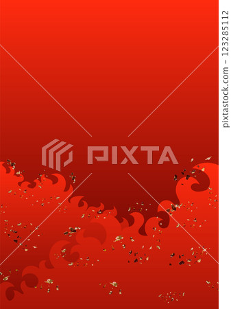 Cool background vector illustration of burning flames and sparks A4 size vertical Cool background vector illustration of burning flames and sparks A4 size vertical 123285112