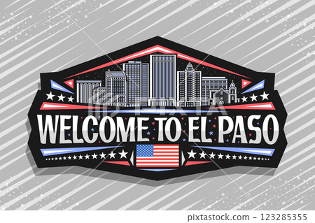 Vector logo for El Paso Vector logo for El Paso 123285355