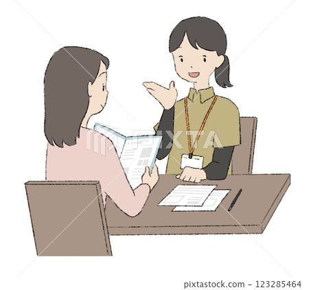 接受解釋的女性 123285464