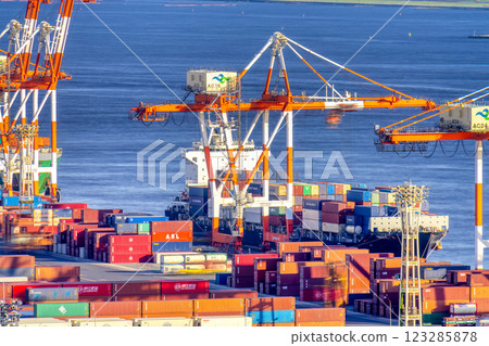 Tokyo Port Container Terminal 123285878