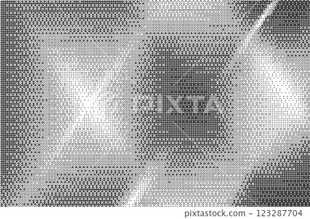 Bitmap pattern with pixel texture. Dotted gradient. Retro vector gradation of computer game bg. Abstract geometric halftone effect. Digital speckle dither wallpaper Bitmap pattern with pixel texture. Dotted gradient. Retro vector gradation of computer game bg. Abstract geometric halftone effect. Digital speckle dither wallpaper 123287704