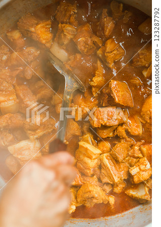 pork, cuisine, dish 123287792