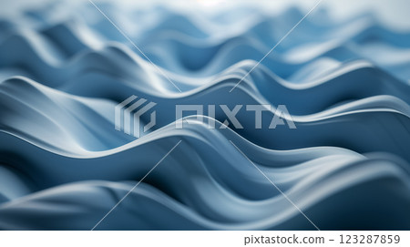 Abstract wavy pattern resembling a tranquil sea. 123287859