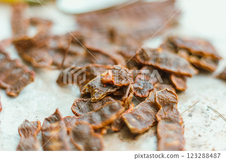 Close up Acacia concinna 123288487