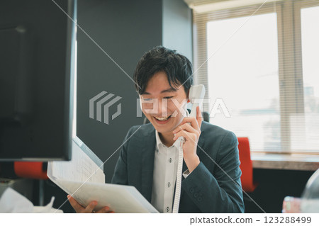 Telephone sales Telephone sales 123288499