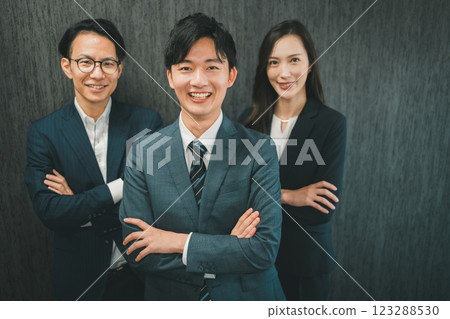 3 business people 3 business people 123288530