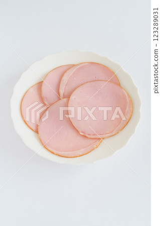 腰肉火腿片 123289031