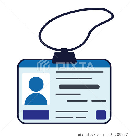 Employee ID icon Employee ID icon 123289327