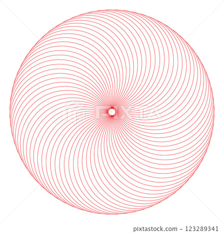 Abstract circles overlap 123289341