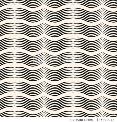 Seamless ripple pattern. Repeating vector...-插圖素材 [123290042] - PIXTA圖庫
