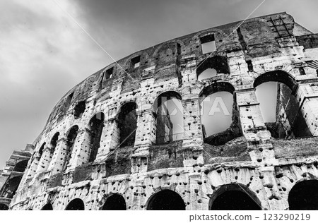 羅馬競技場單色 123290219