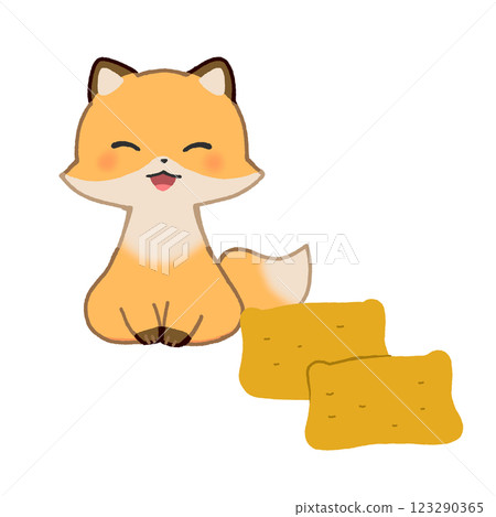 Inari sushi and fox 123290365