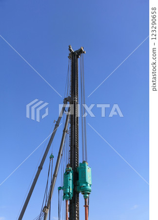 Construction machinery, pile drivers Construction machinery, pile drivers 123290658
