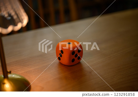 Room of Fate with Dice 123291858