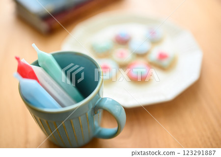 自製糖霜餅乾 123291887