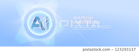 The concept of AI artificial intelligence technology background 123293137