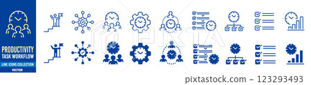 Productivity Icons 123293493