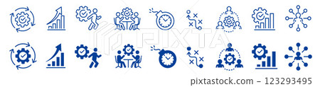 Productivity Icons 123293495