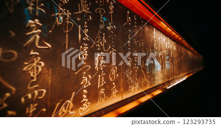 Chengdu, Sichuan, China. Wuhou Memorial Temple. Statues Of Emperors, Statesmen, Generals And Political Figures Of Ancient China. Wuhou Memorial Temple. End Of Eastern Han Dynasty. Museum Of Three 123293735