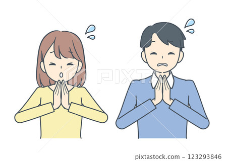 男人和女人道歉 男人和女人道歉 123293846