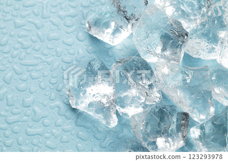 Ice image glass ice 123293978