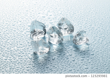 Ice image glass ice Ice image glass ice 123293981