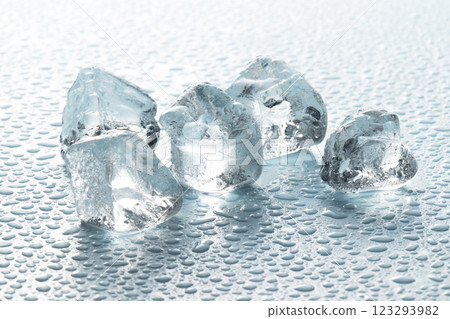 Ice image glass ice Ice image glass ice 123293982
