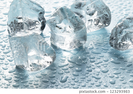 Ice image glass ice Ice image glass ice 123293983