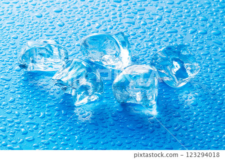 冰圖像玻璃冰 123294018