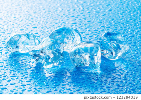 冰圖像玻璃冰 123294019