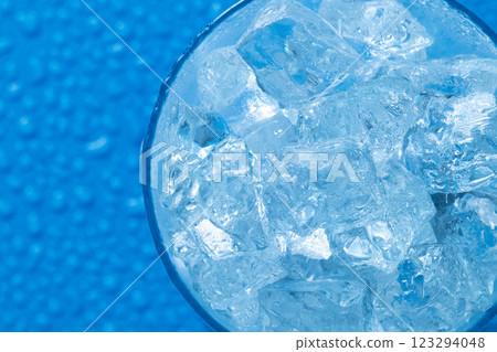 Ice image glass ice 123294048