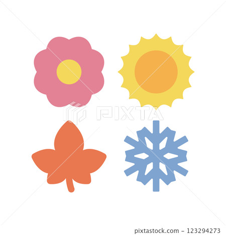 四個季節的主題 123294273