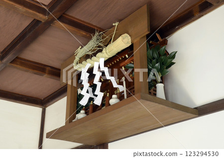 A shrine A shrine 123294530