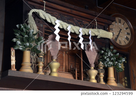 A shrine A shrine 123294599