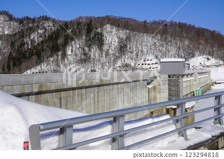 新貴澤水庫(冬季) 新貴澤水庫(冬季) 123294818