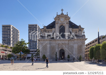 The Saint-Sebastien Church in Nancy The Saint-Sebastien Church in Nancy 123297211