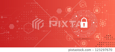 Digital lock protect data flow in global network Digital lock protect data flow in global network 123297670