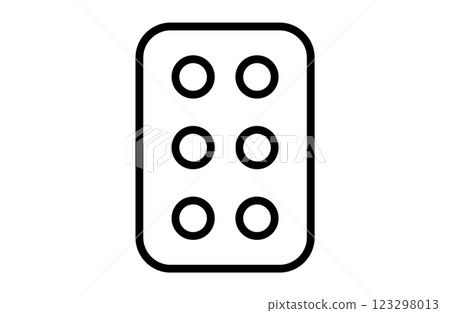 Tablet sheet icon Tablet sheet icon 123298013