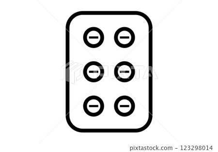Tablet sheet icon Tablet sheet icon 123298014