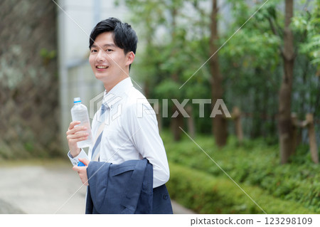 男性生意 123298109