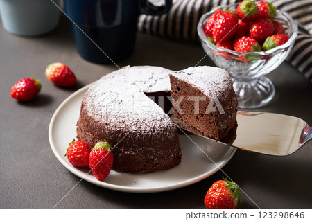 Gateau chocolat  123298646