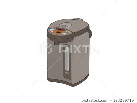 an electronic pot an electronic pot 123299719