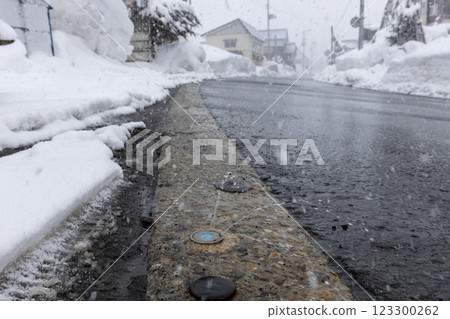 利用地下水融化積雪道路的積雪 利用地下水融化積雪道路的積雪 123300262