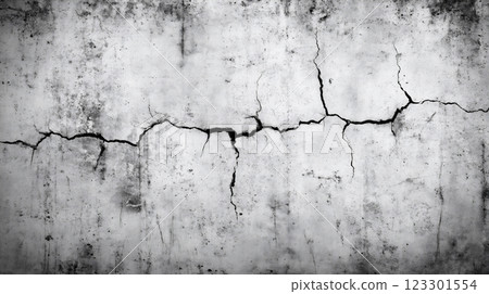 Cracked rock close-up 123301554