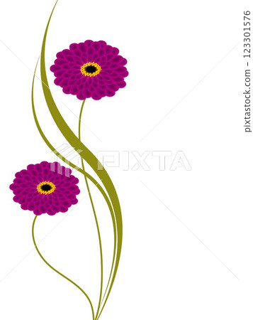 Abstract floral background. Abstract floral background. 123301576