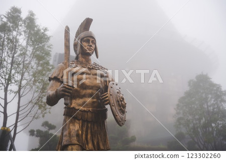 Knight in the mist Knight in the mist 123302260