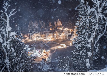 五簇山相倉合掌村冬季點燈活動 123302732