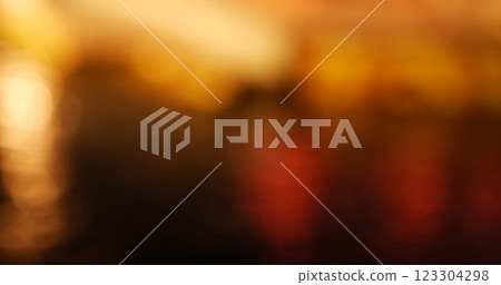 Colorful Bokeh abstract blurred background music festival stage show performance party. Vibrant bokeh background spark animate motion. Backdrop display with twinkling night life shape blinking light 123304298