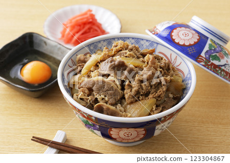 牛肉飯 牛肉飯 123304867